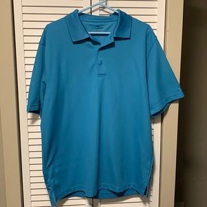 Men’s size L blue golf shirt